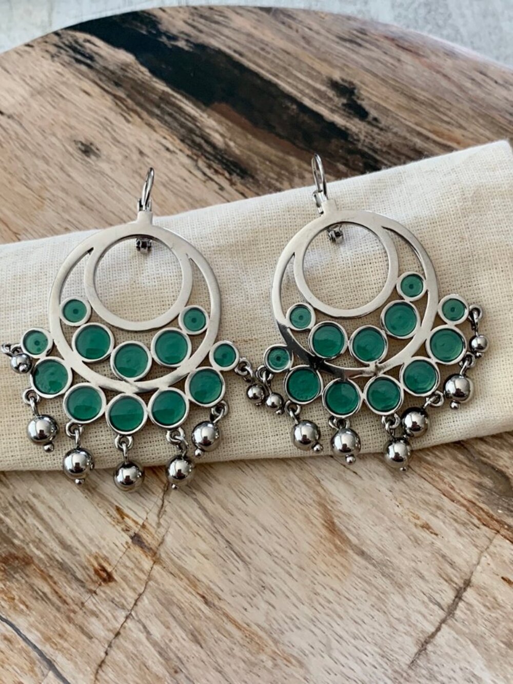 Dyrberg/Kern Modesta lacquer chandelier earrings